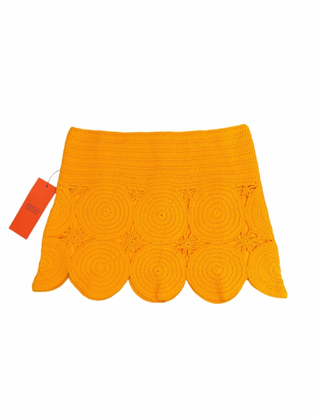 Simon Miller Beep Beep Mini Skirt in Sherbert Orange